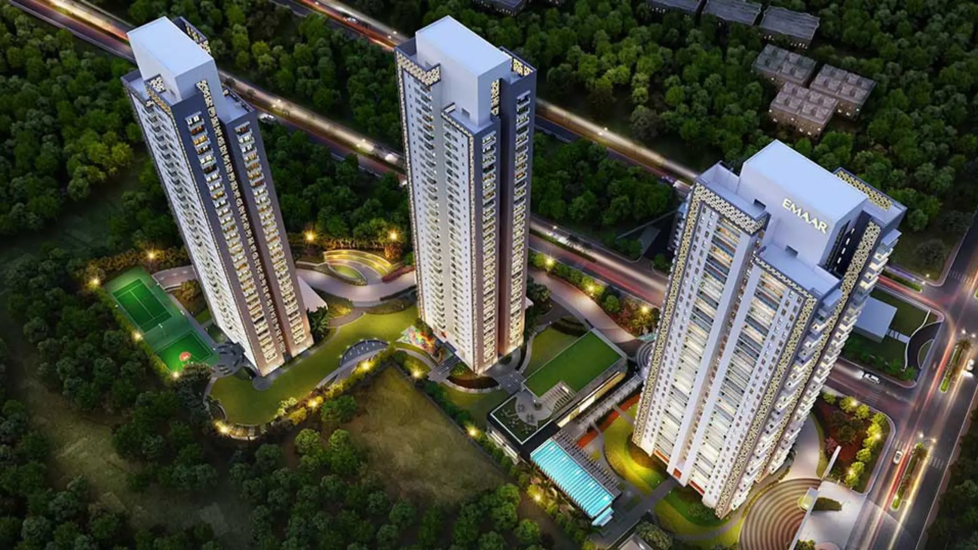 Emaar DigiHomes Sector 62 Gurgaon luxury smart-home 3BHK