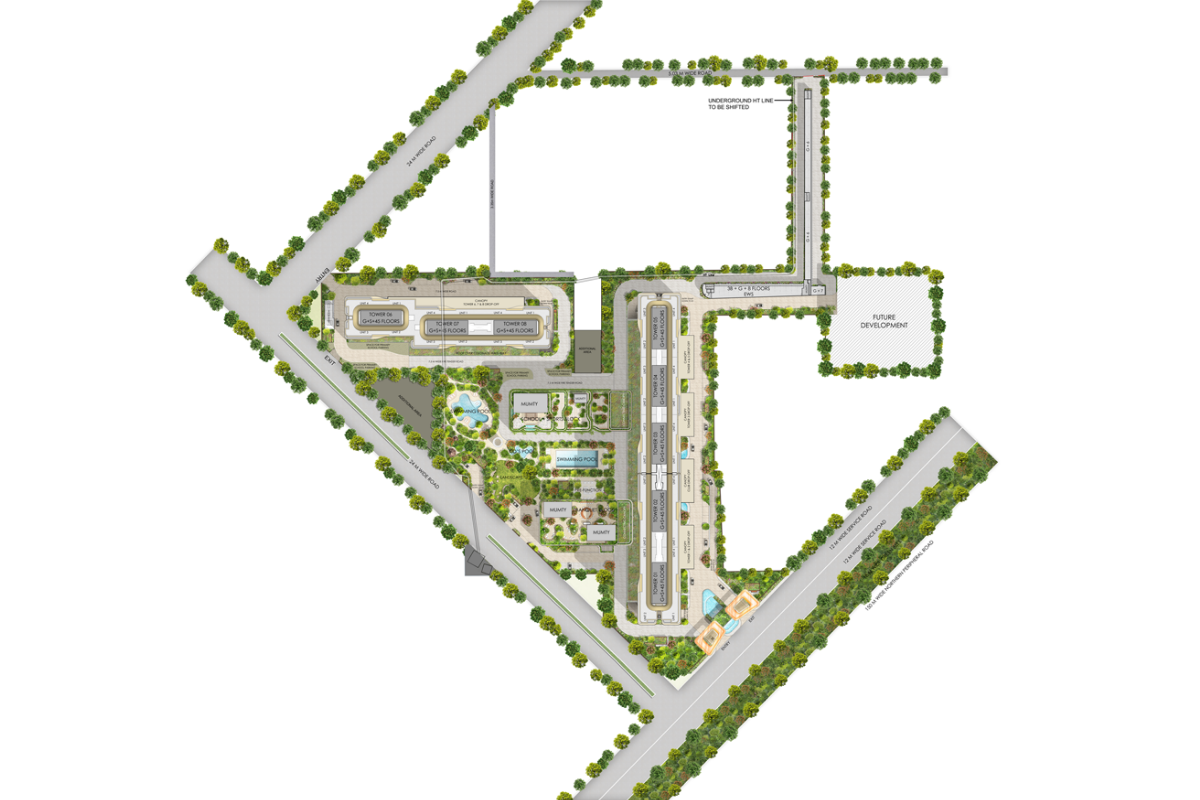 BPTP Amstoria Verti Greens Master Plan