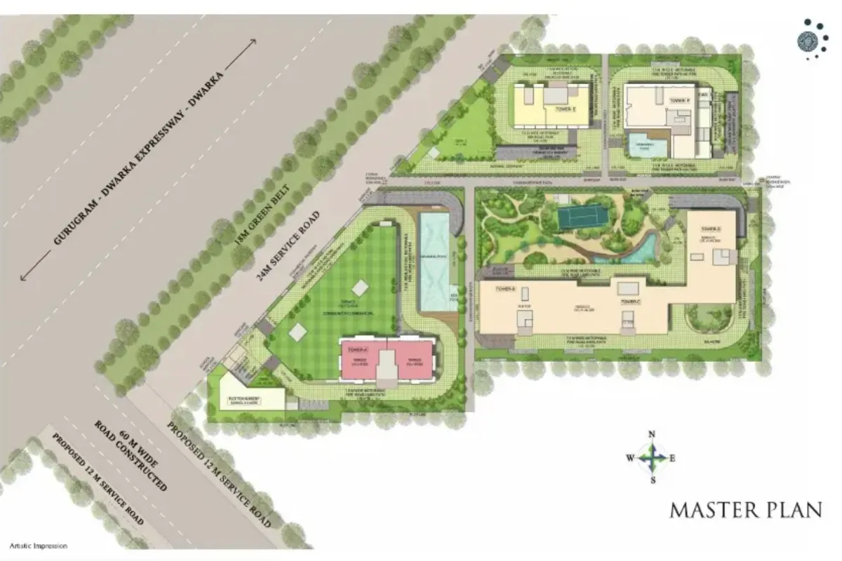 Central Park Delphine Master Layout