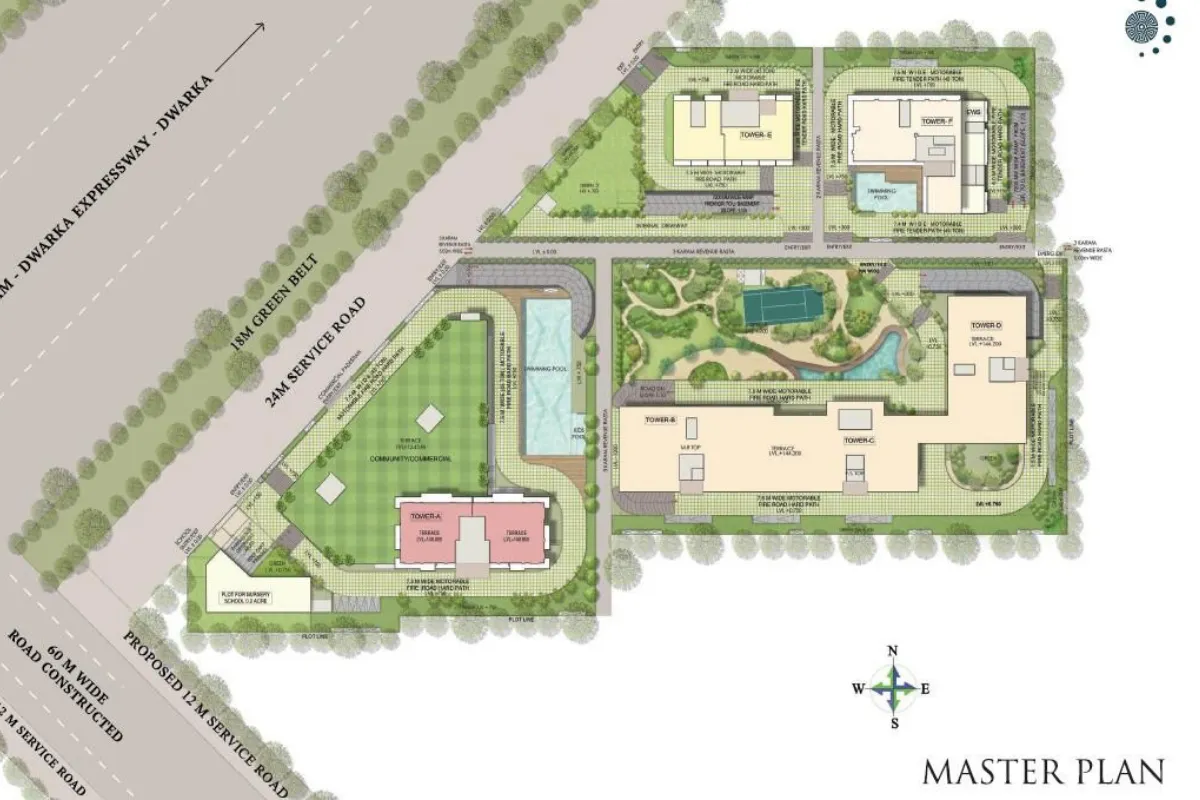 Central Park Delphine Master Plan