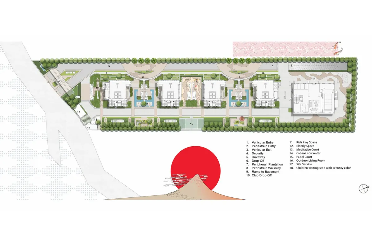 Godrej Sora Site Plan