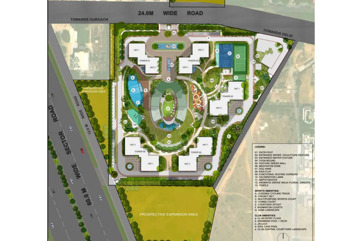 TARC Ishva Site Plan