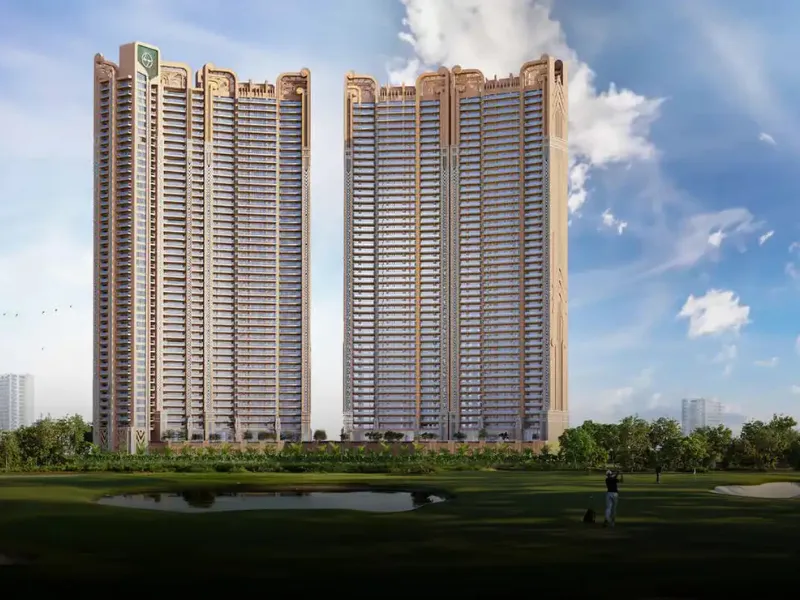 DLF Belaire premium high-rise apartments on Golf Course Road